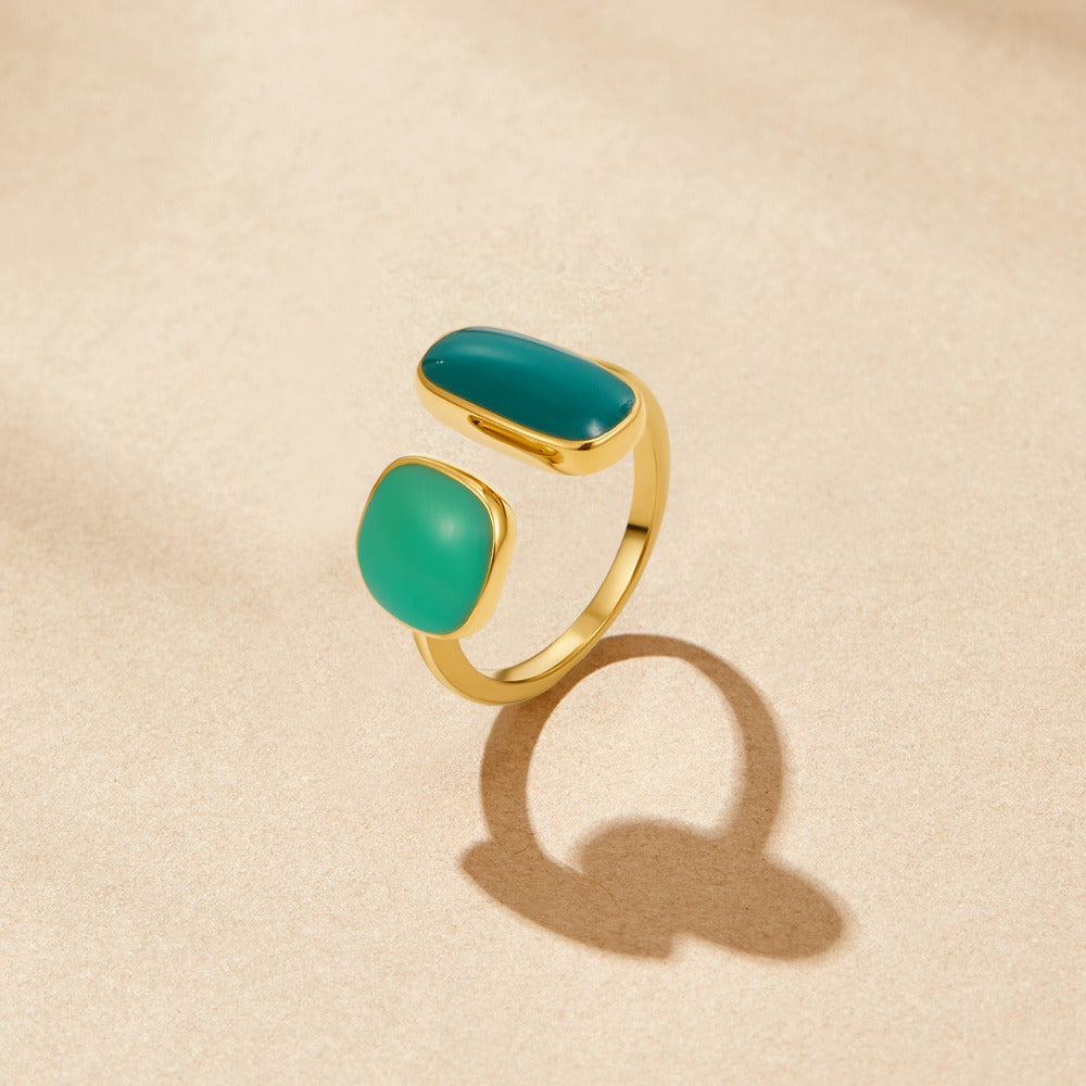 Anillo Envolvente Sauce Verde