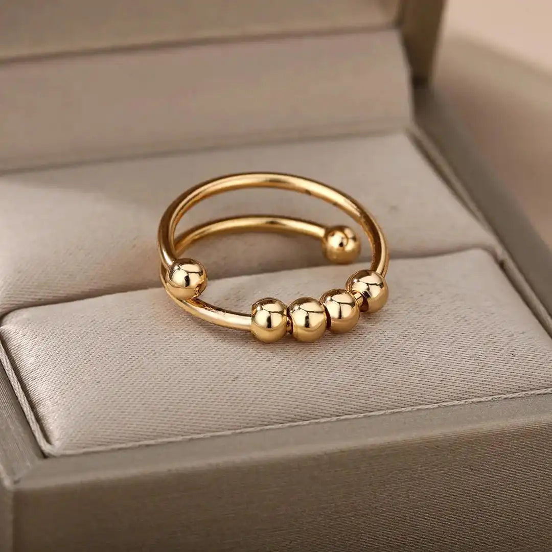 Anillo de cuentas antiestrés y para la ansiedad