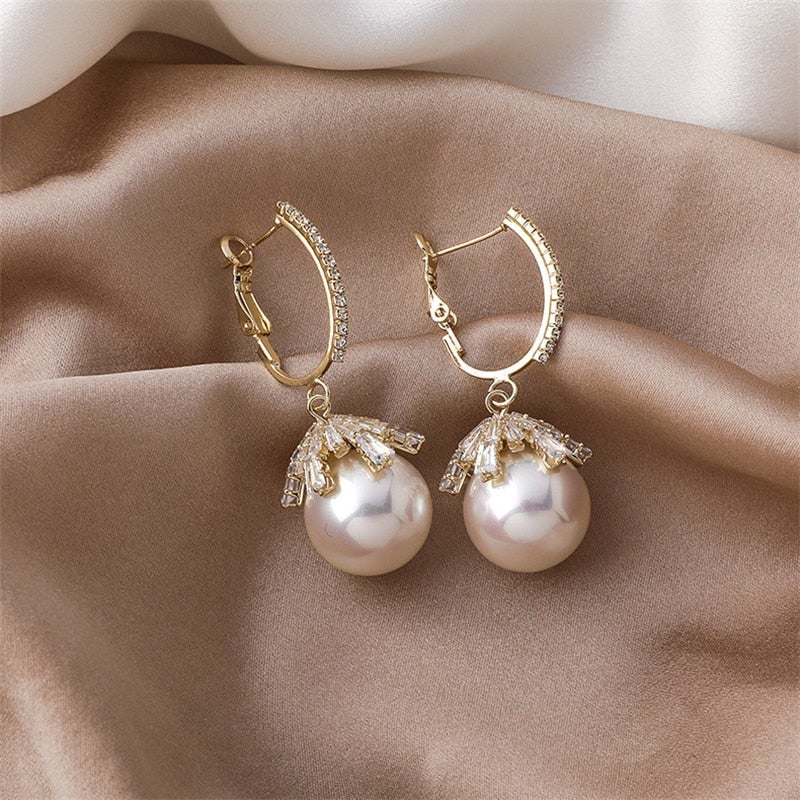Pendientes Malia Perla Elegantes