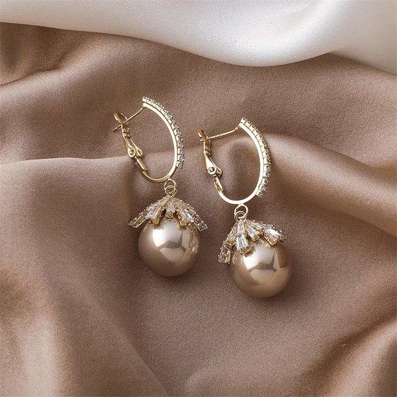 Pendientes Malia Perla Elegantes