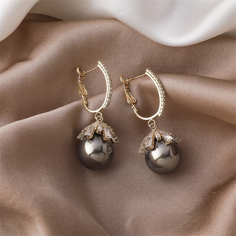 Pendientes Malia Perla Elegantes