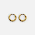 Mini aretes de aro dorados Everyday