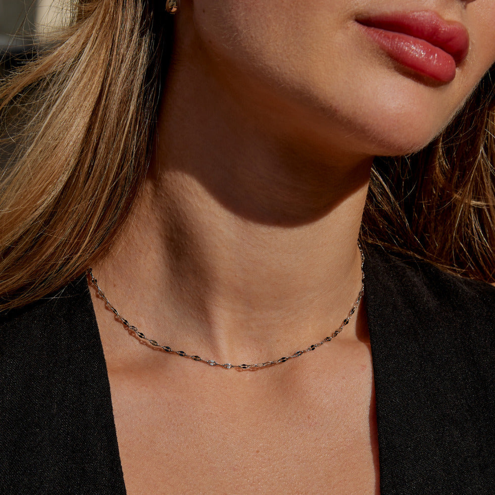 Collar de plata Leila