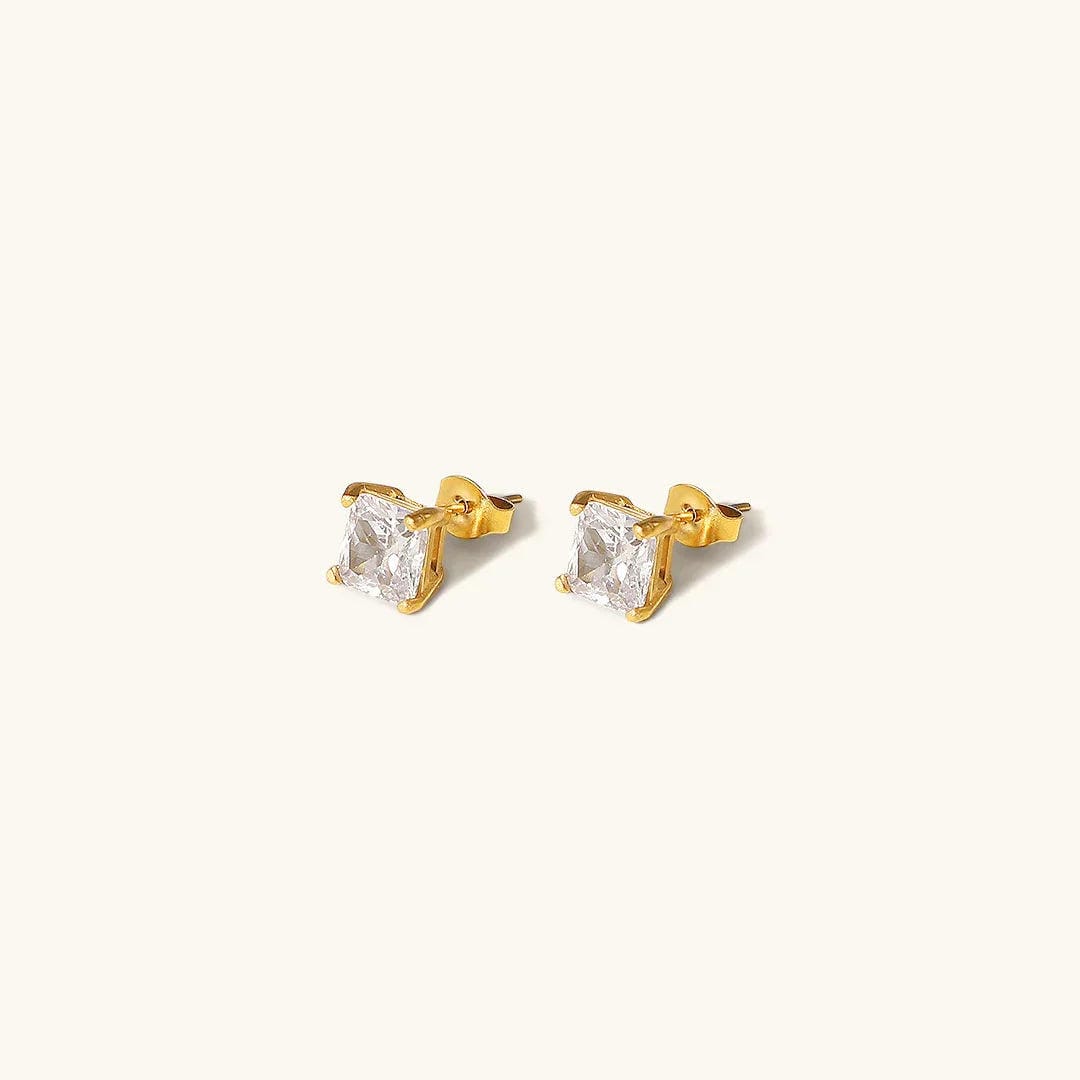 Pendientes Etéreos de Oro Brillante