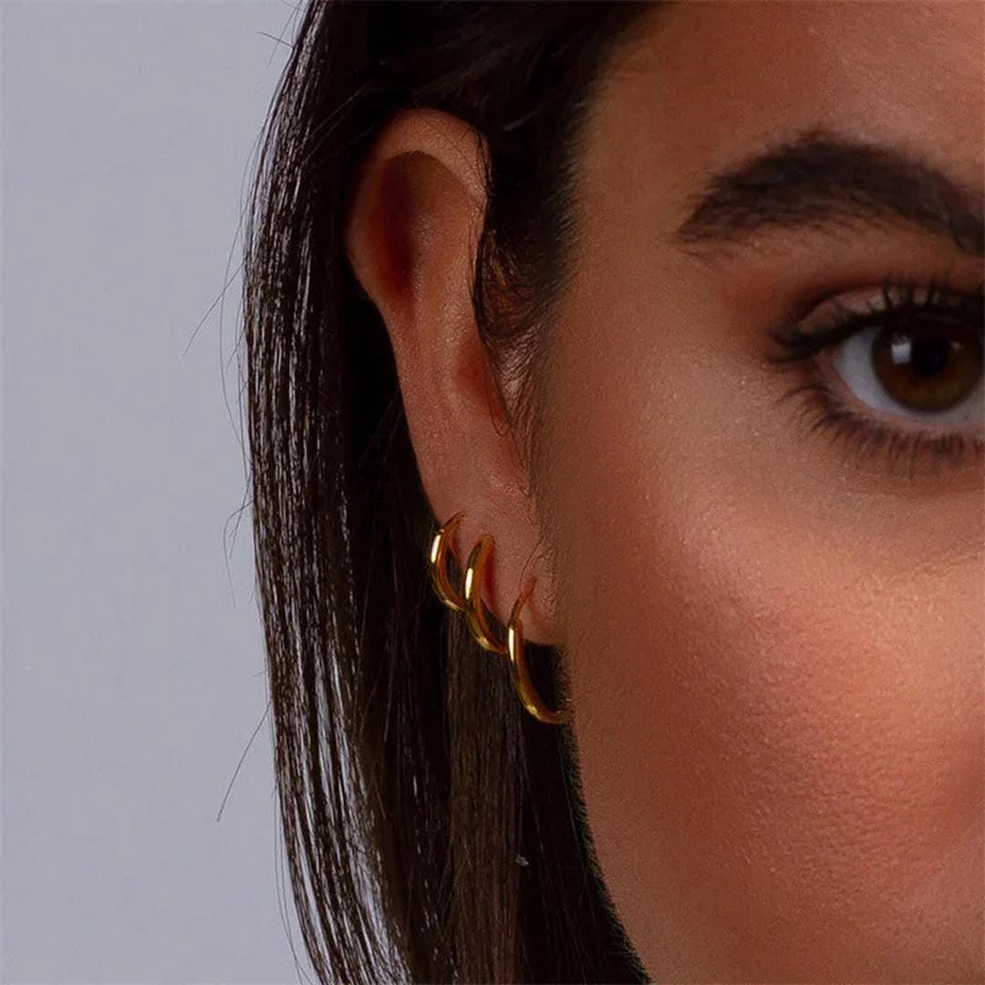 Aretes redondos clásicos