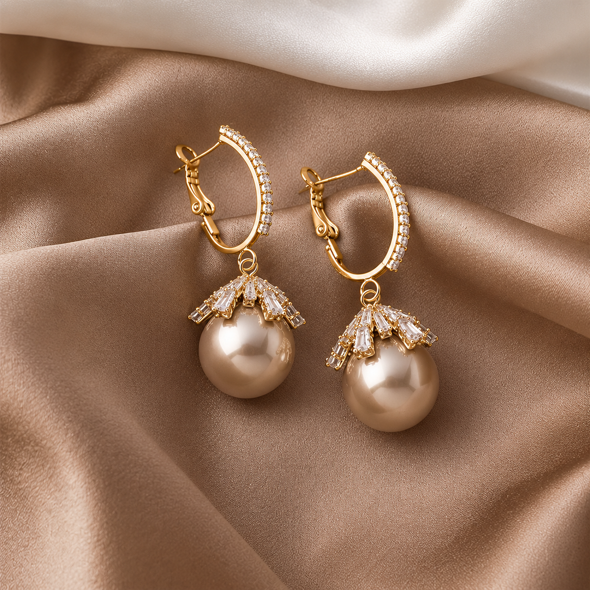 Pendientes Malia Perla Elegantes
