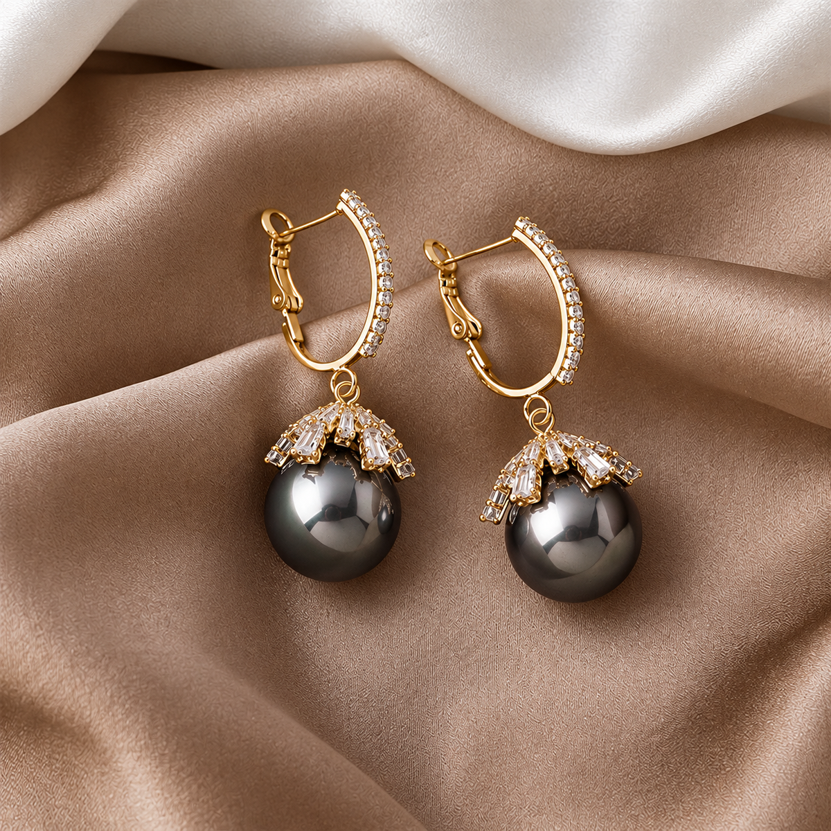 Pendientes Malia Perla Elegantes
