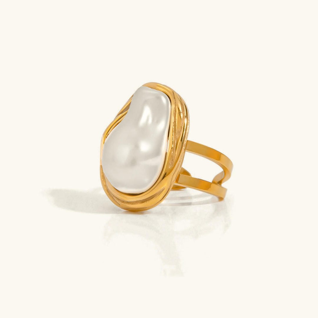 Anillo de Perlas Elegante y Atemporal