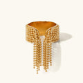 Anillo Borla de Oro Radiante