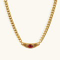 Collar Clásico de Oro Vintage