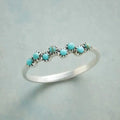 Anillo atemporal de cuentas turquesa