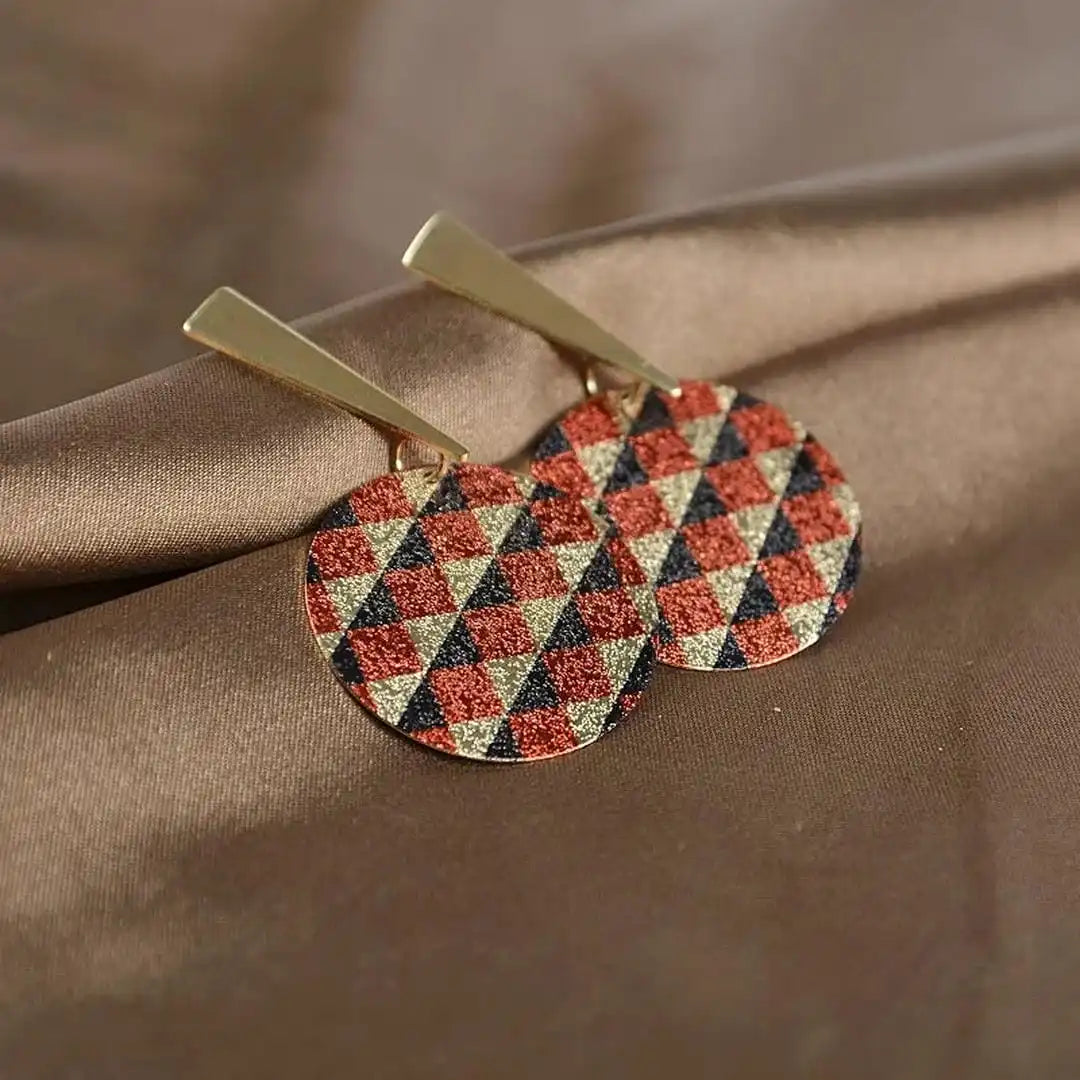 Pendientes Bohemios de Estrás Pintados