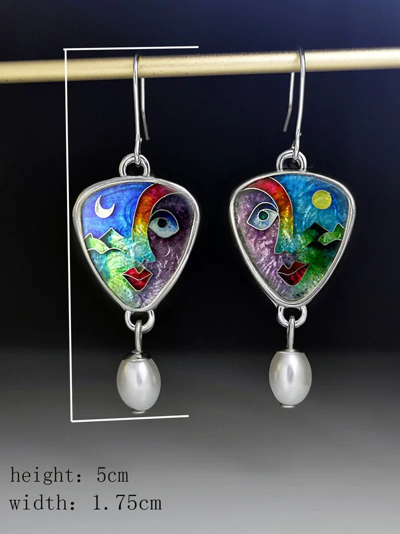 Pendientes Artísticos Vintage