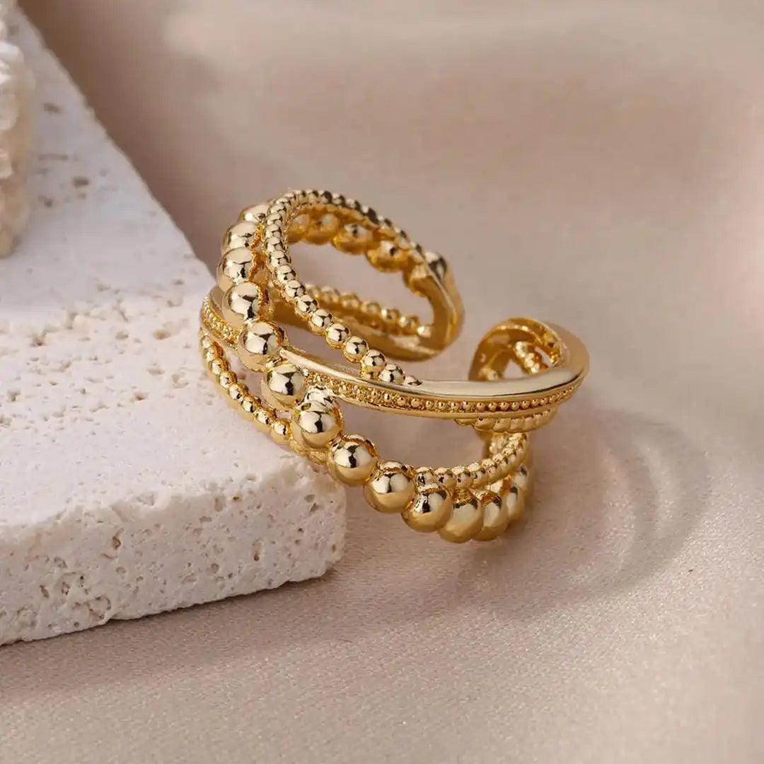 Anillo giratorio vintage ajustable