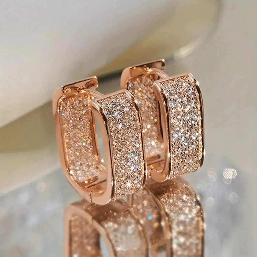 Aretes de aro Pavelina Huggie