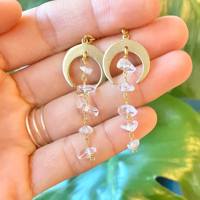 Pendientes Bohemios Sol Luna