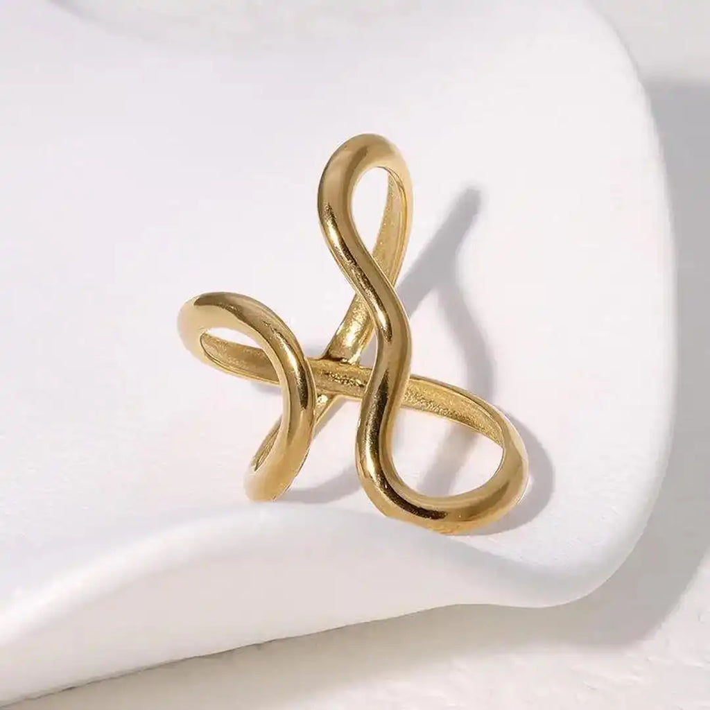 Anillo de Encantamiento Dorado Ajustable