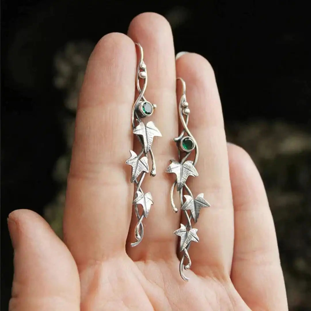 Encantadores pendientes elfos vintage