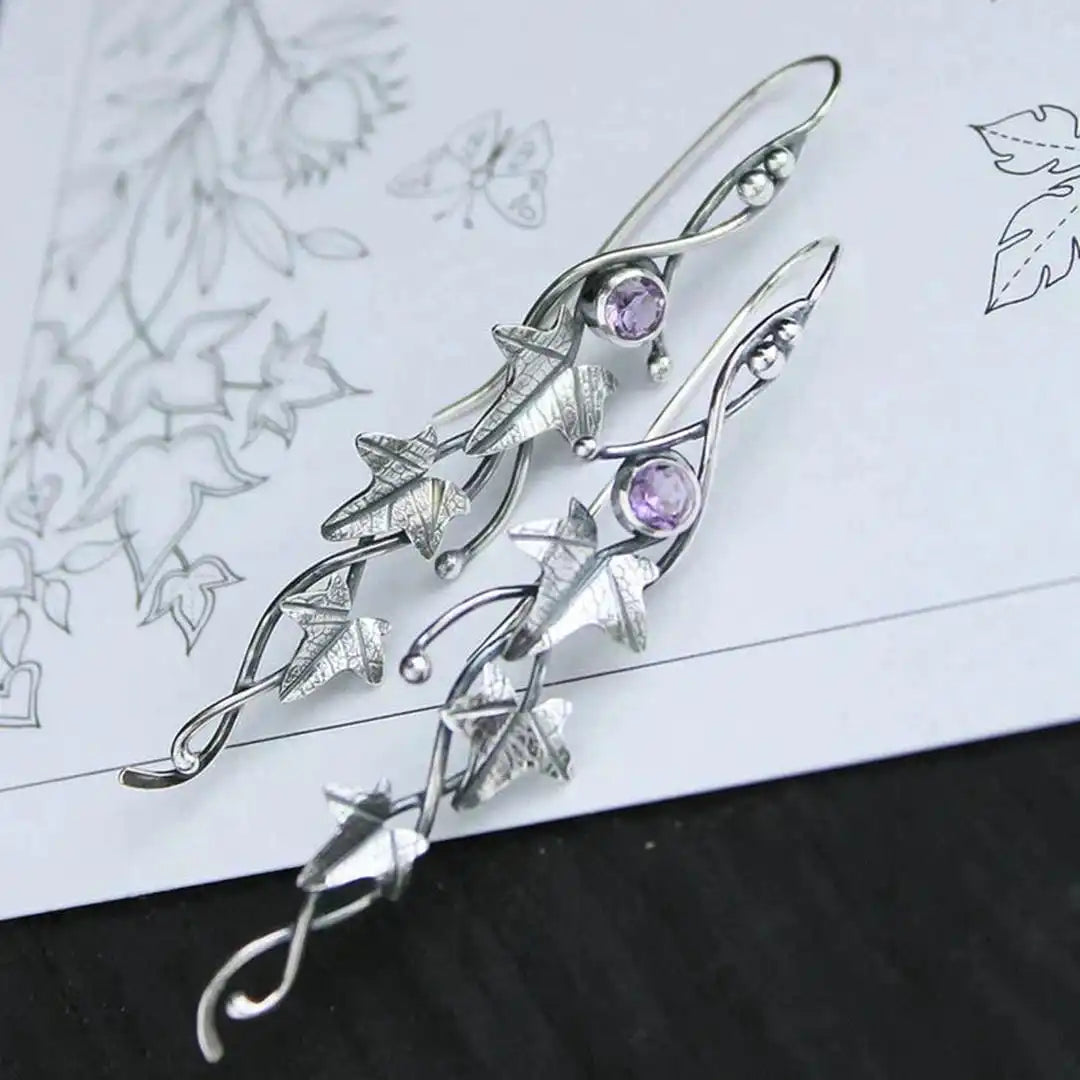 Encantadores pendientes elfos vintage