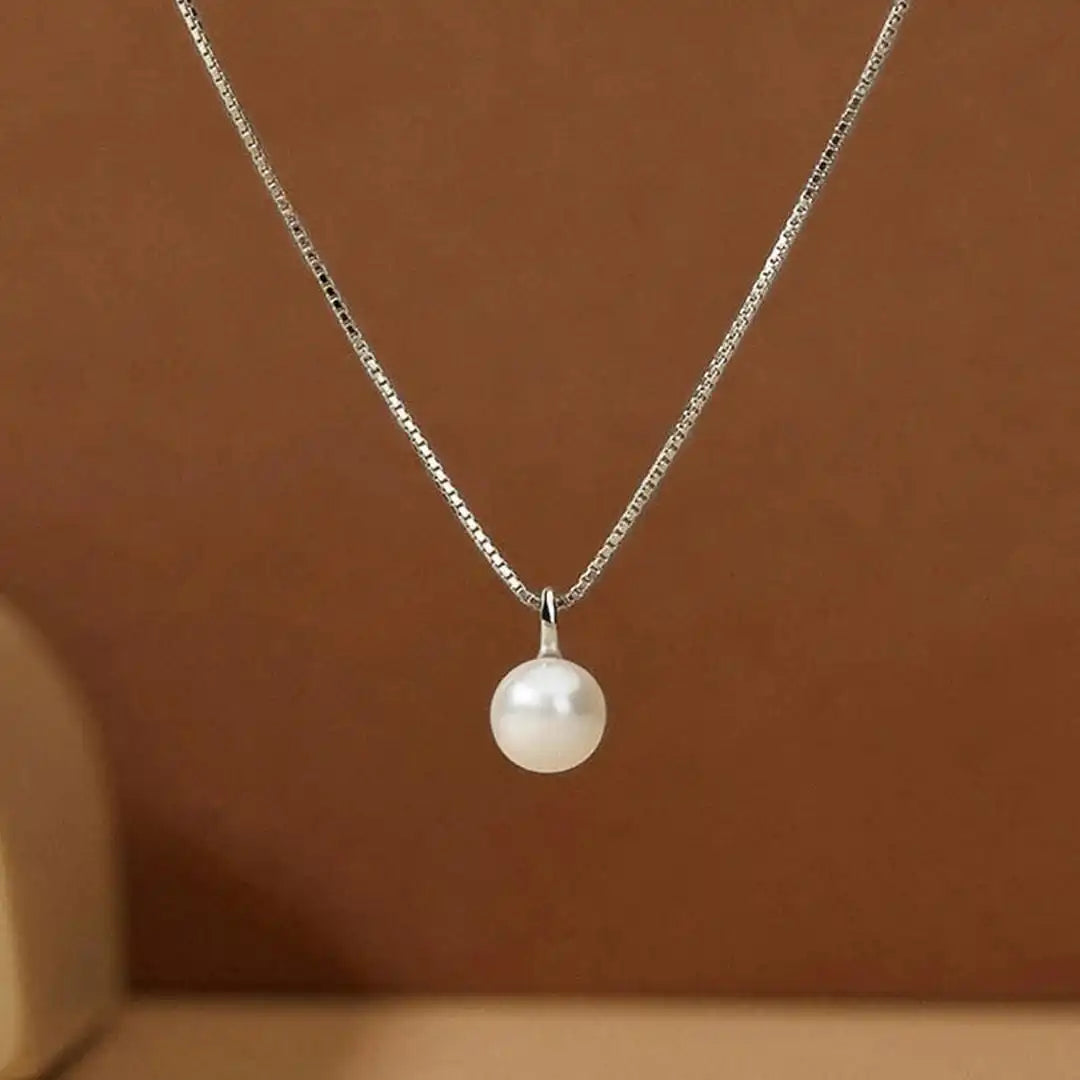 Collar con Colgante de Perla Atemporal