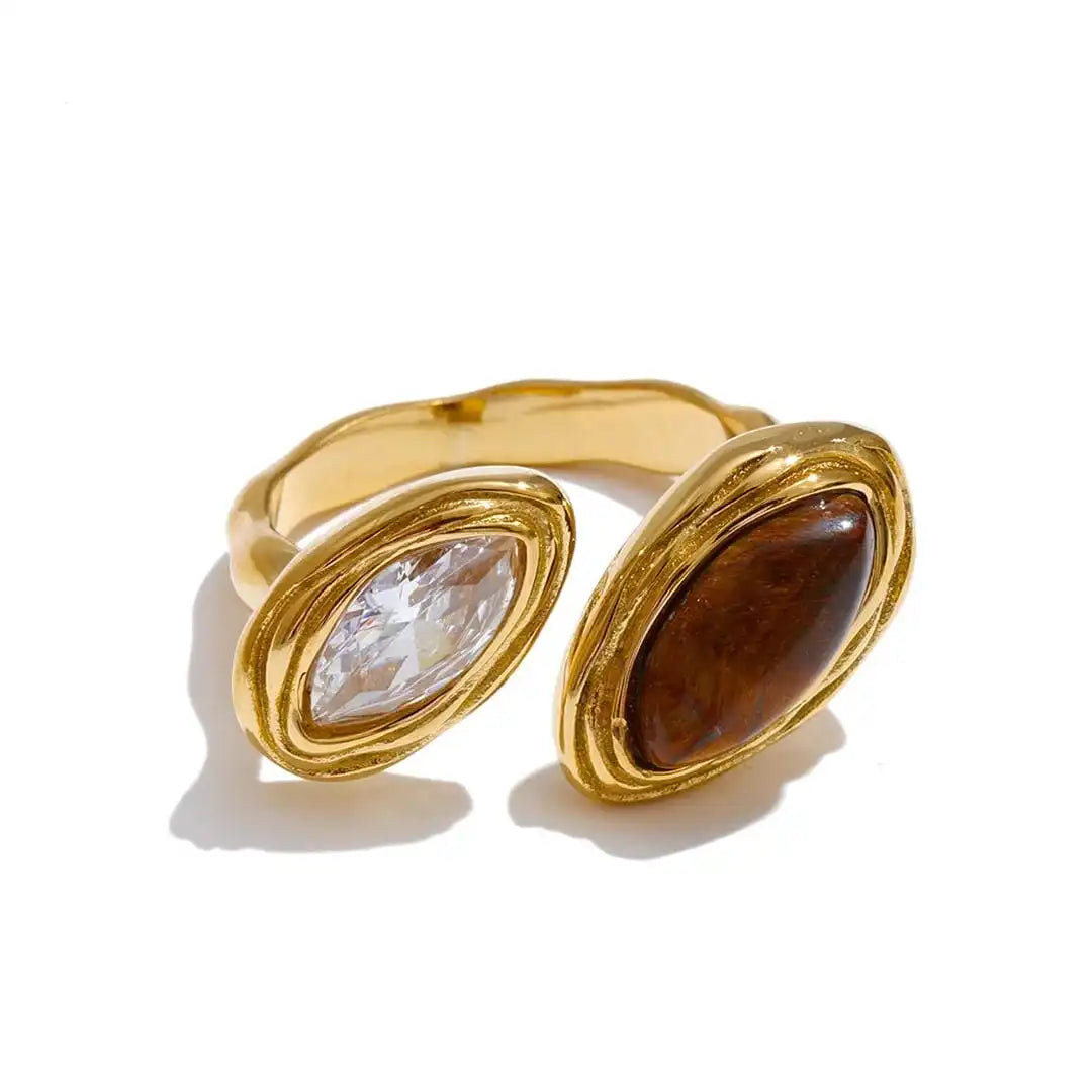 Anillo de derivación doble marquesa