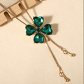Collar Trébol de Esmeralda