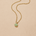 Collar con colgante Clara Jade