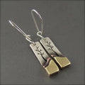 Pendientes Luna Hoja Vintage