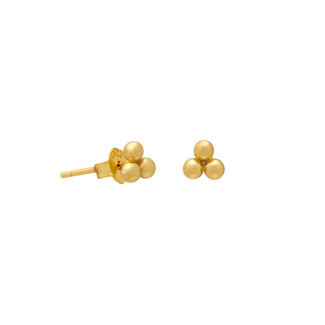Trio Micro Tachuelas Oro o Plata