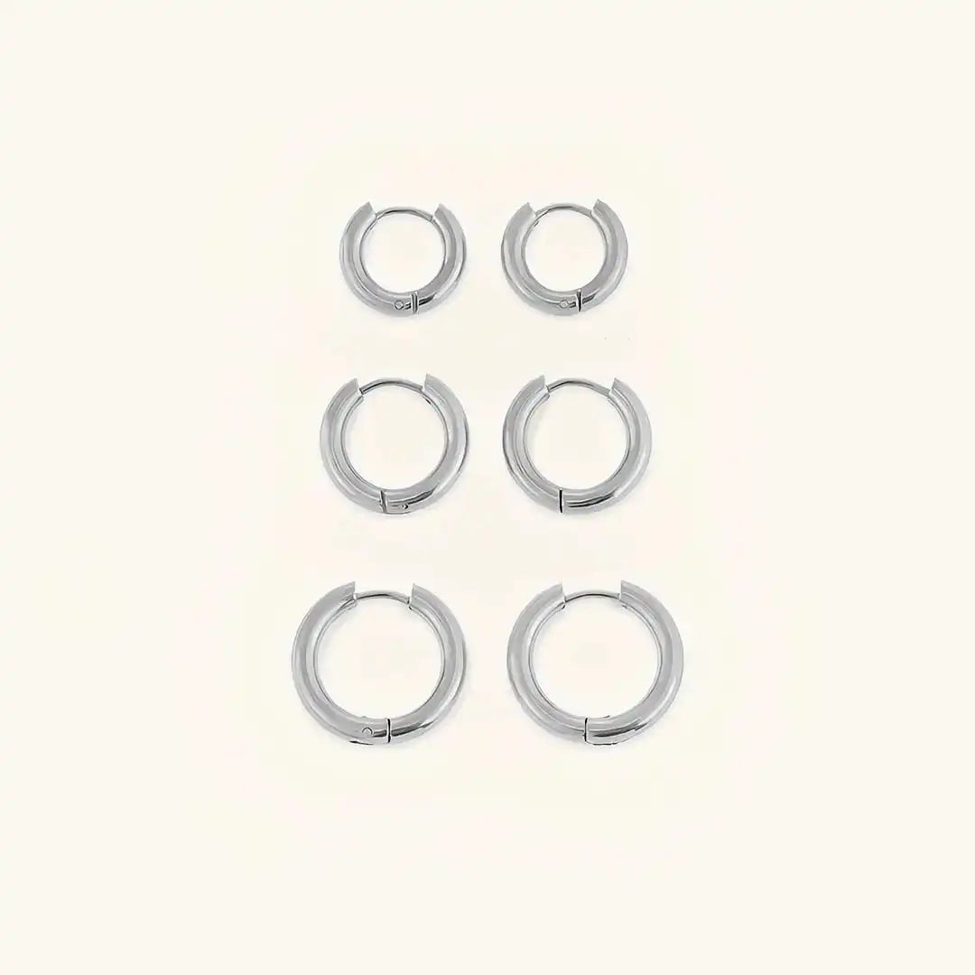 Aretes redondos clásicos