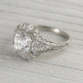 Elegante Anillo de Plata Cristalina