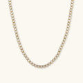 Collar de tenis de cristal de glicinia