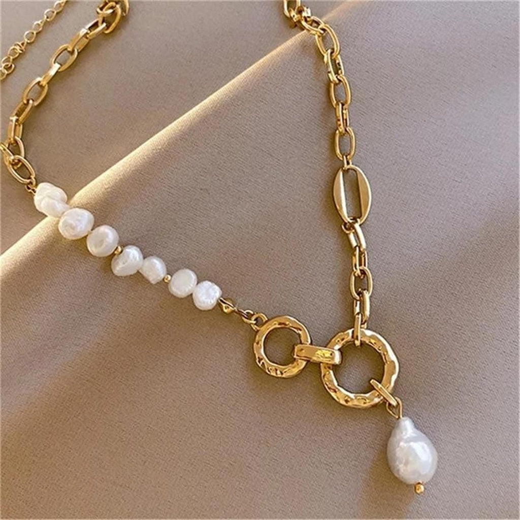 Collar de Perlas Naturales de Agua Dulce