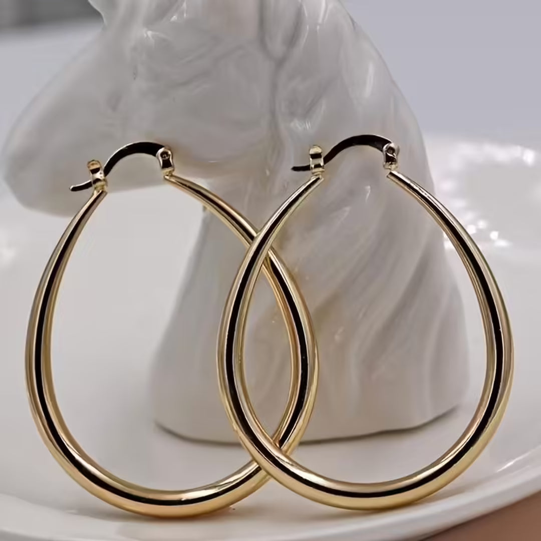 Exclusivos pendientes vintage de oro