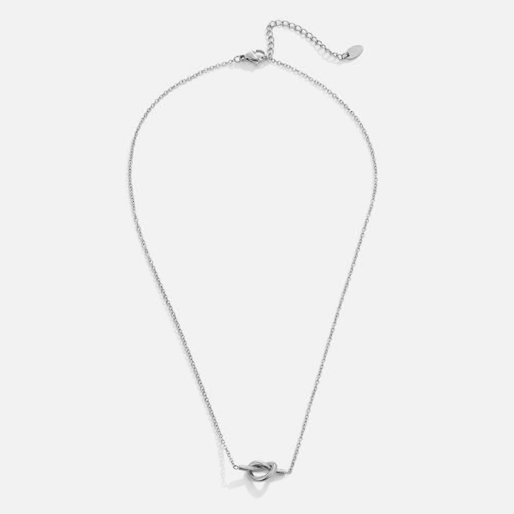 Collar de plata Adela Knot