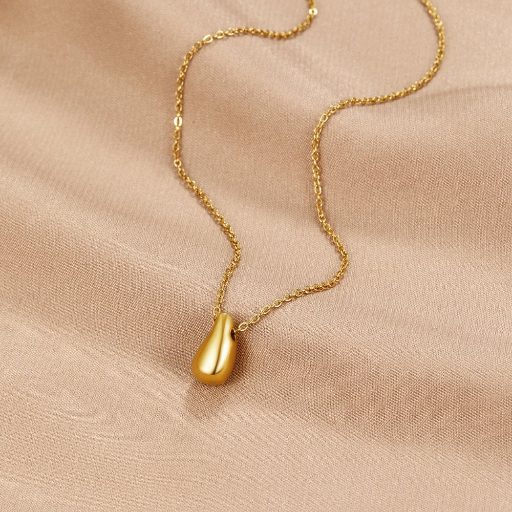 Collar Amara con Gota Dorada