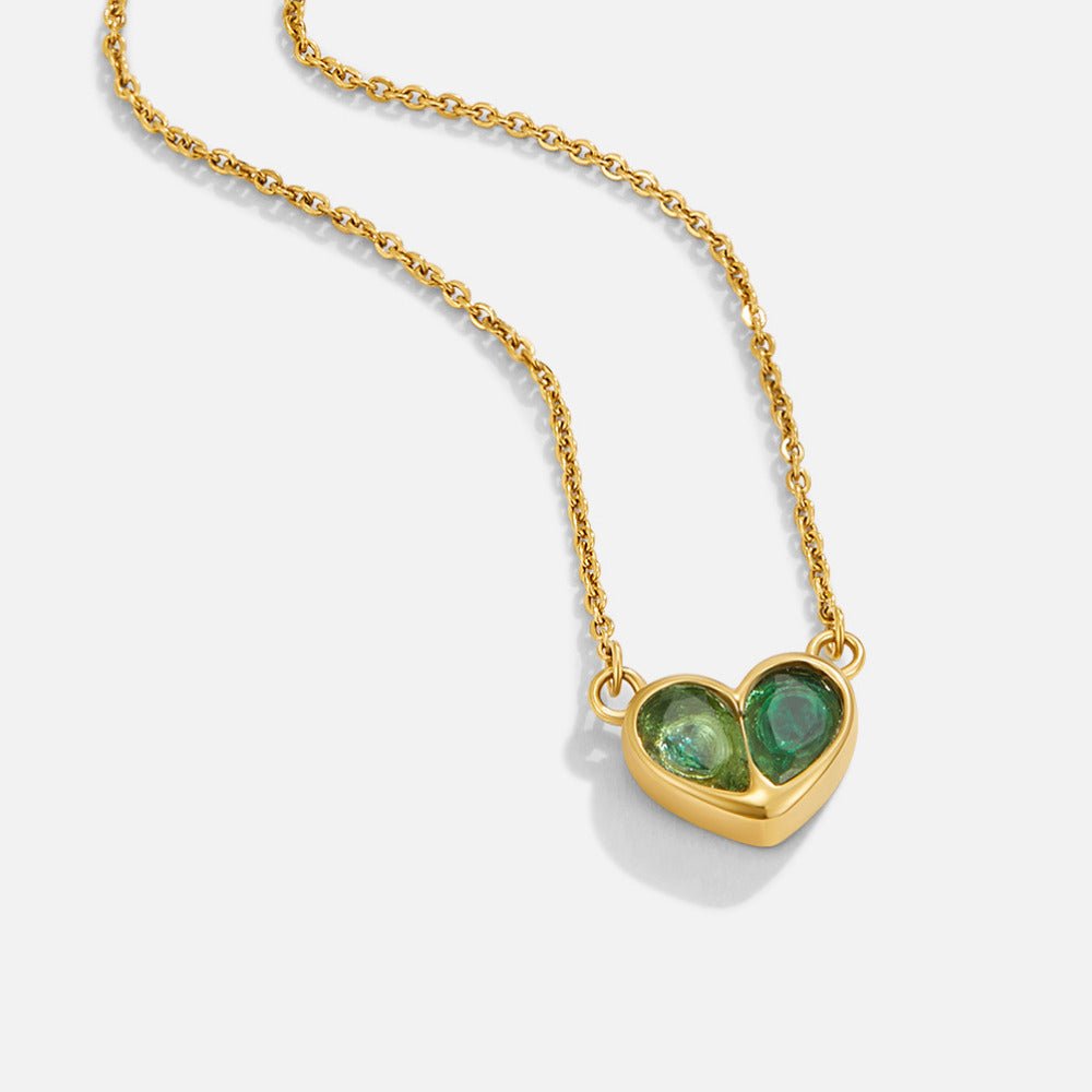 Collar Corazón de Cristal Amore