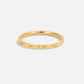 Anillo apilable Astrid de oro de 18K