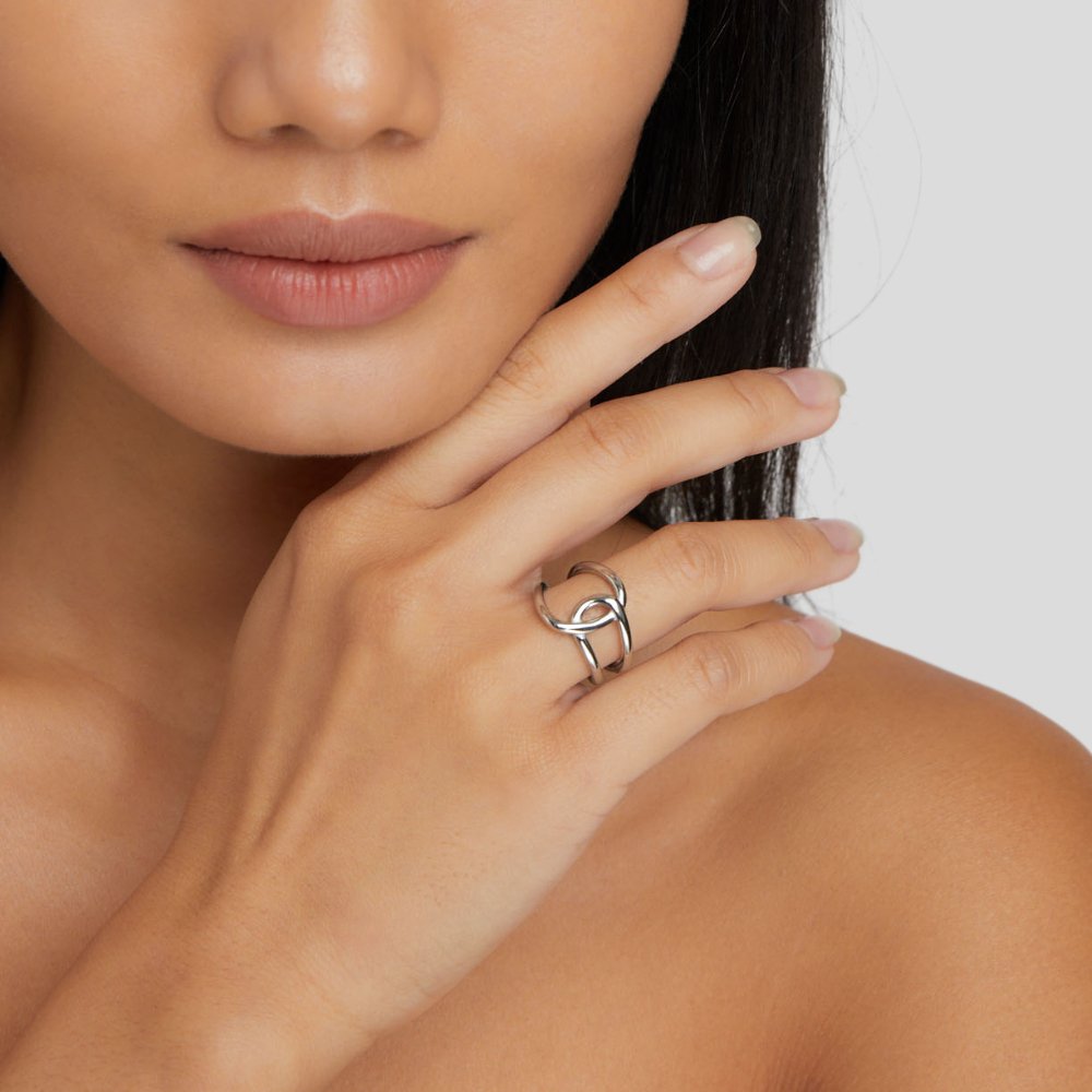 Anillo de plata Astrid