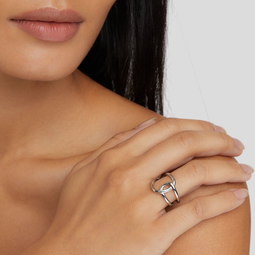 Anillo de plata Astrid