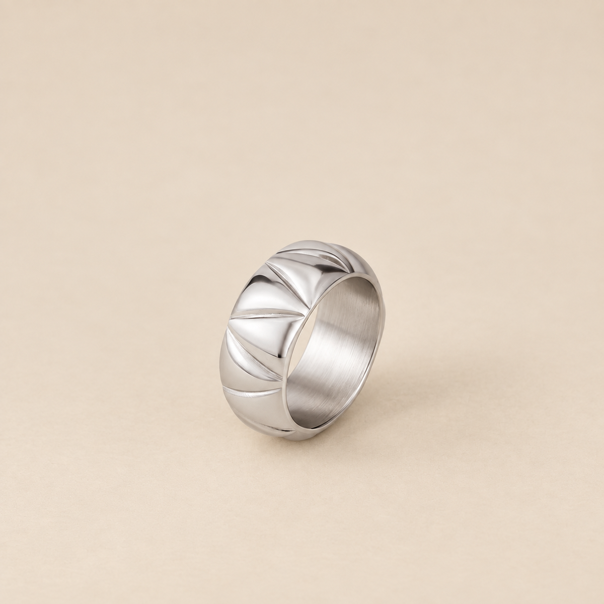 Anika Chunky Silver Ring