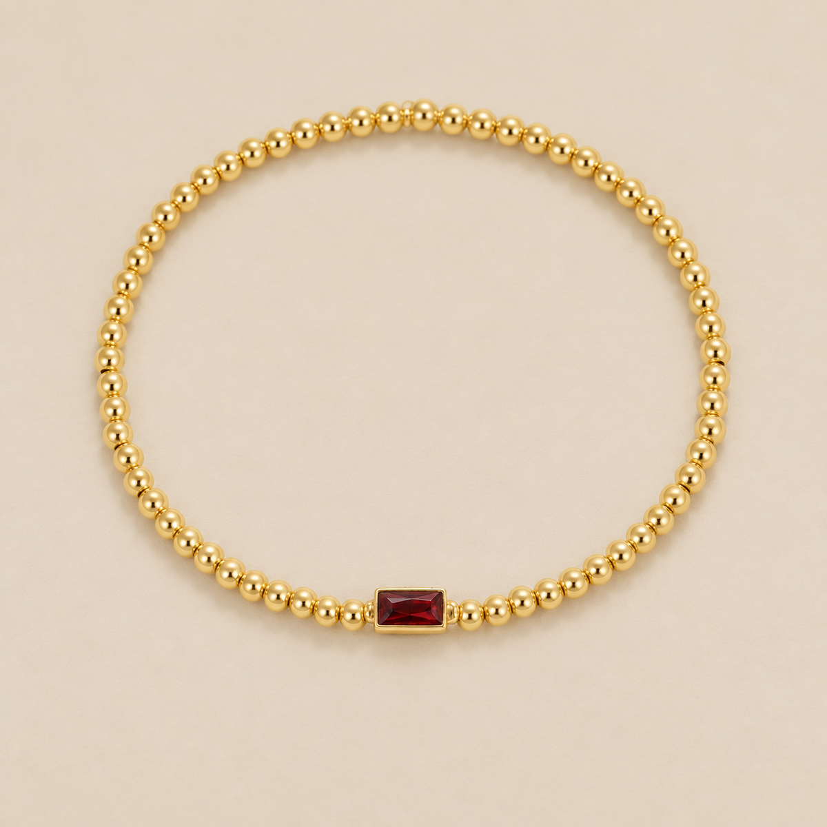 Radiant Gemstone Bracelet