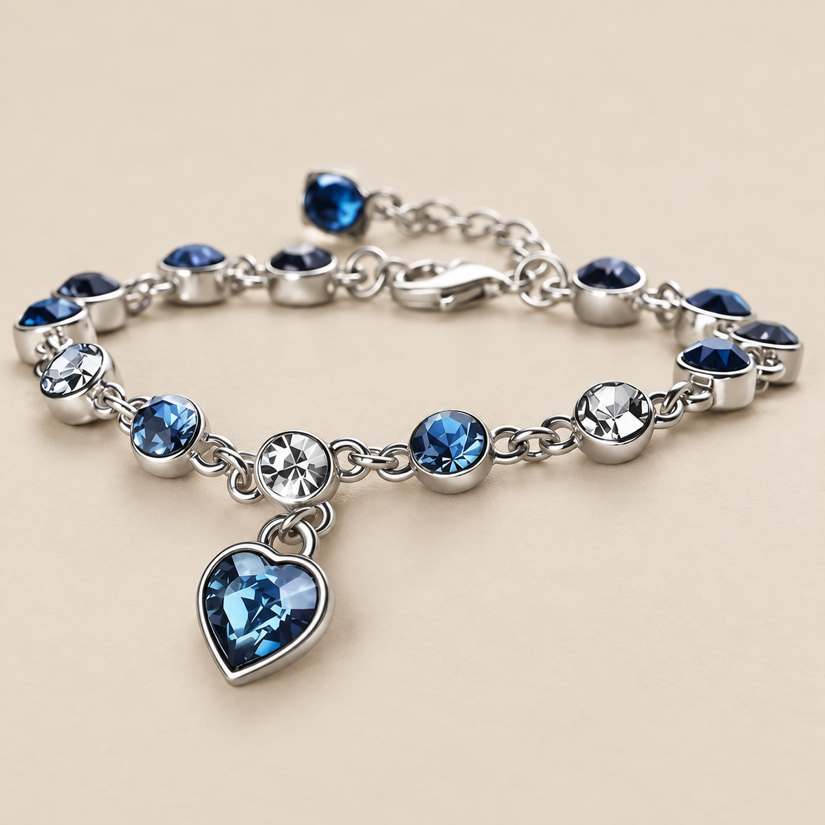 Pulsera resplandeciente Corazón del Océano