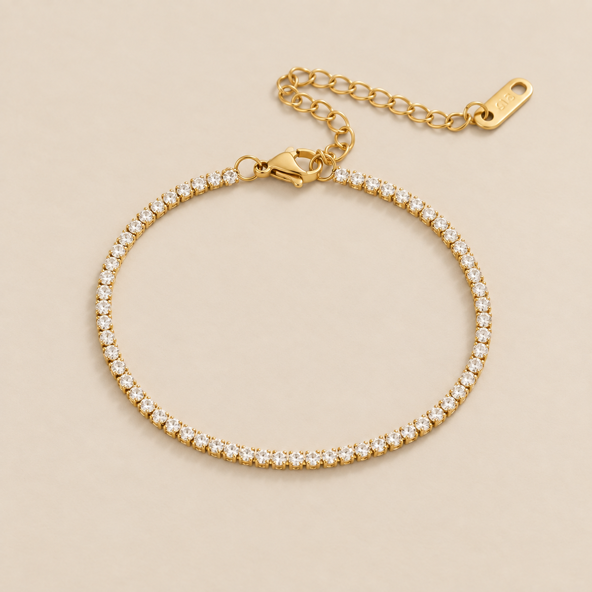 Timeless Gold Tennis Bracelet