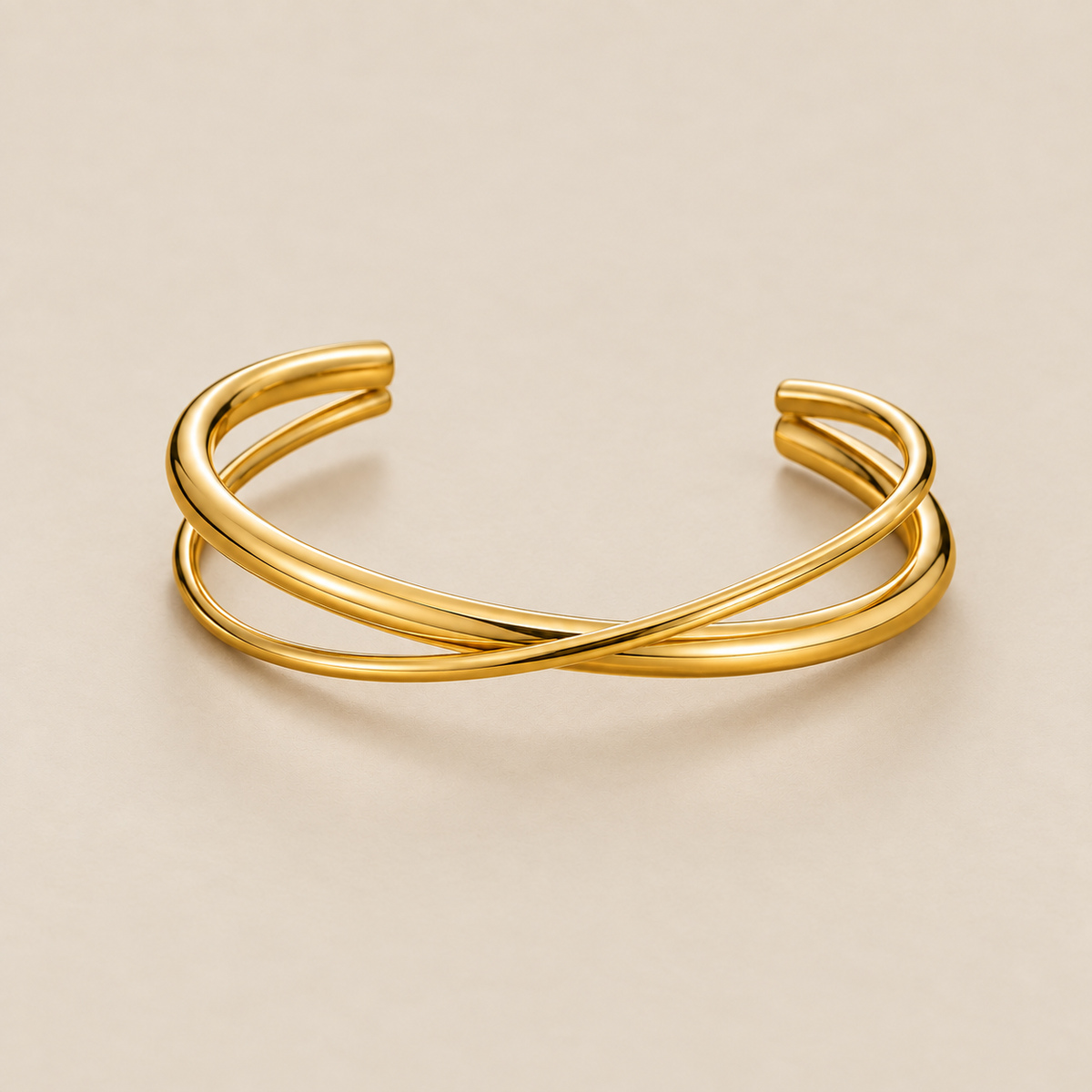 Golden Curve Bracelet