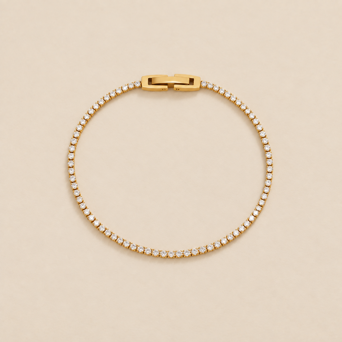 Aurora Crystal Gold Bracelet