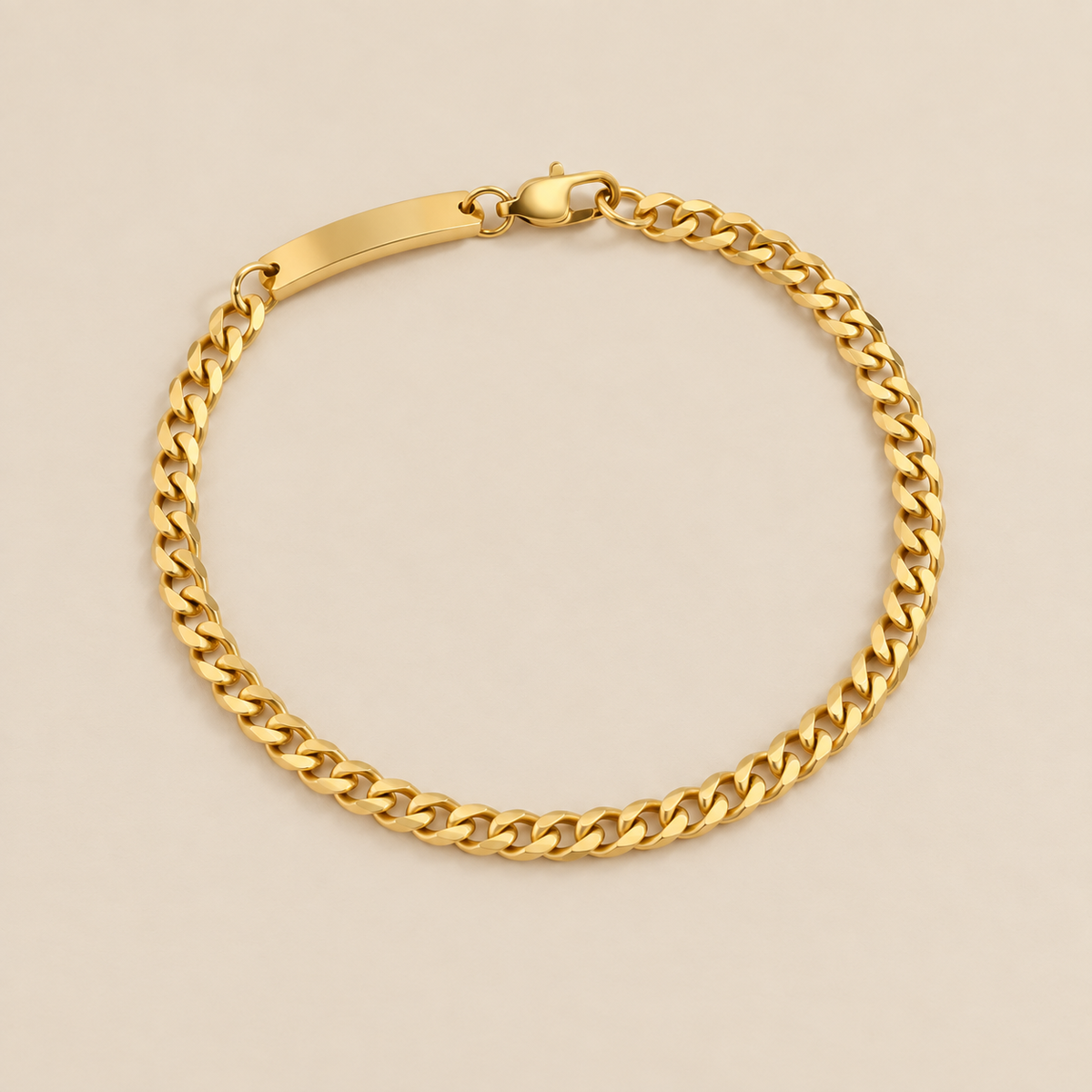 Aurielle Radiant Gold Chain Bracelet