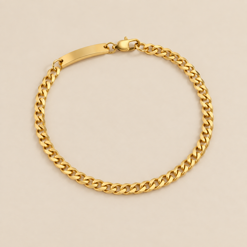 Aurielle Radiant Gold Chain Bracelet