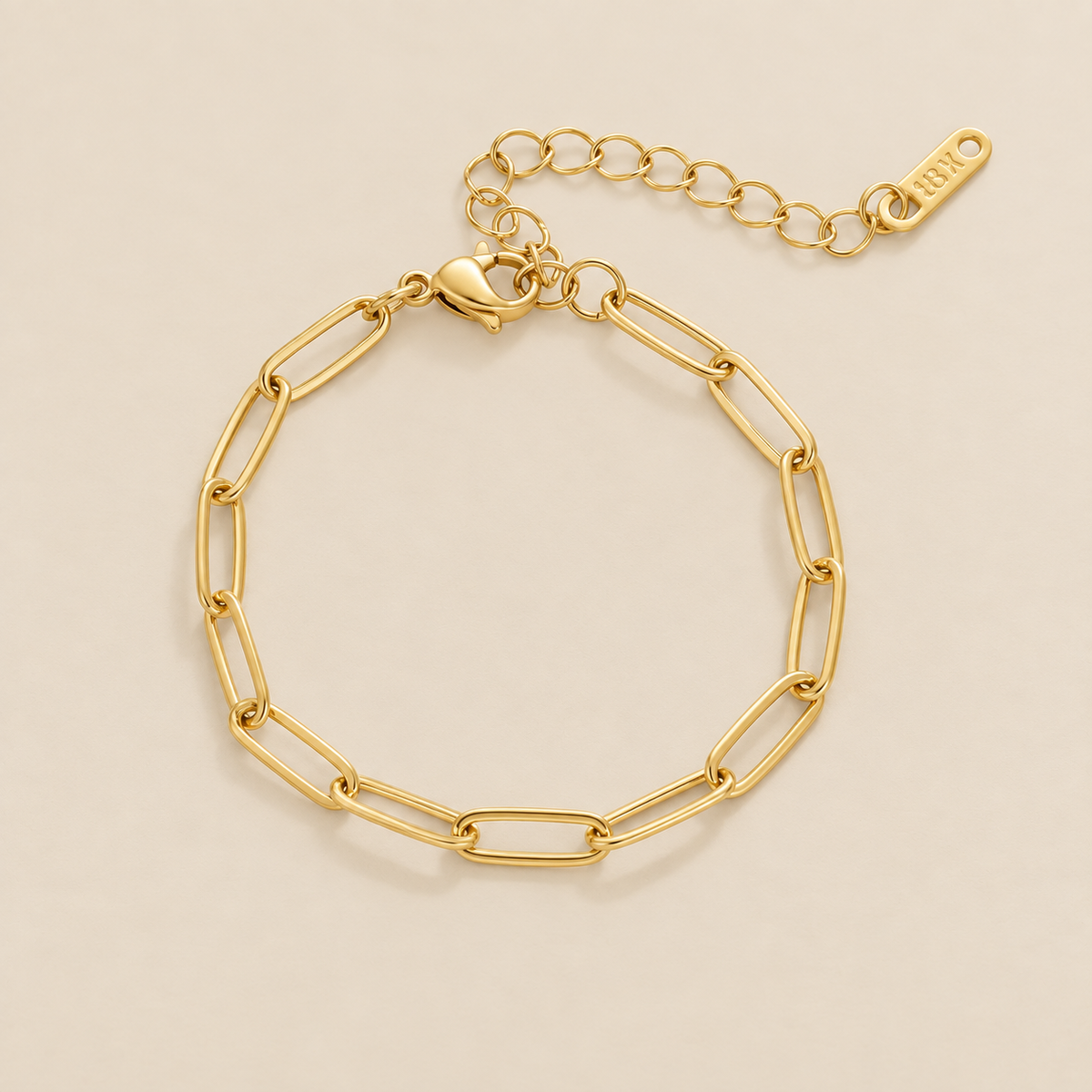 Modern Link Gold Bracelet