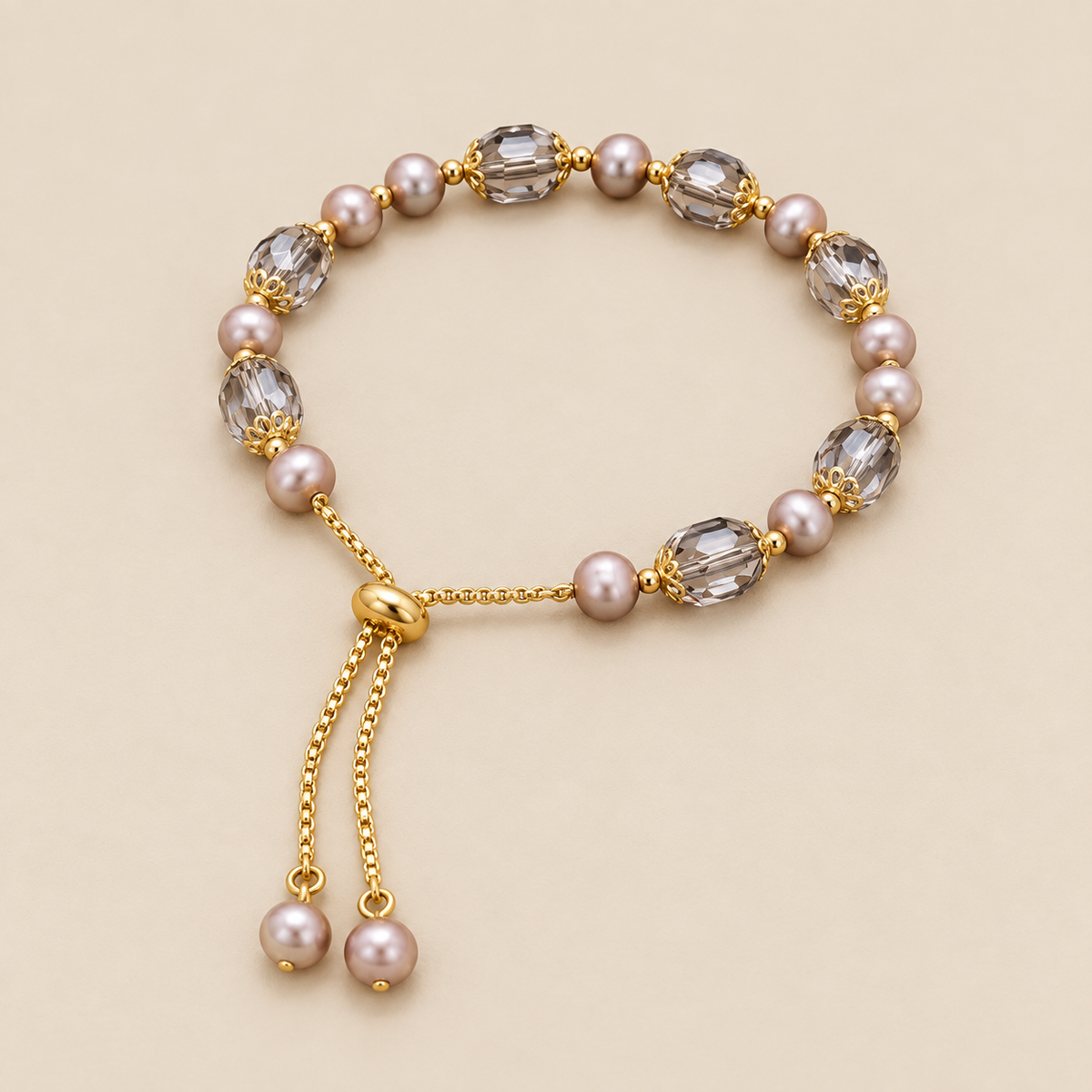 Pulsera Ajustable Luna Bead